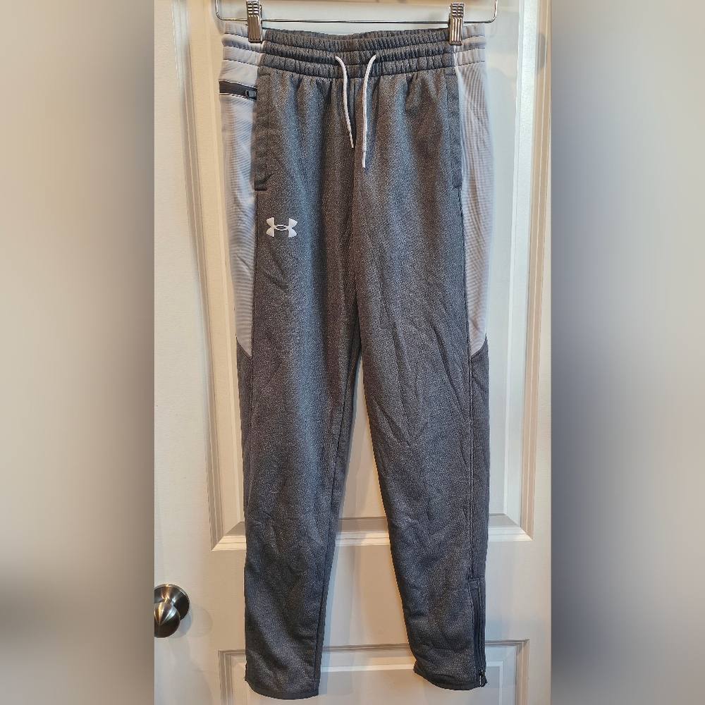 Under Armour Charcoal and Light Gray Joggers